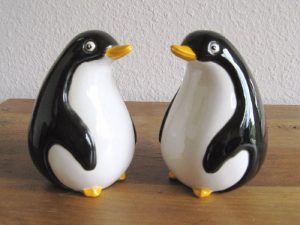 Пингвин из керамики